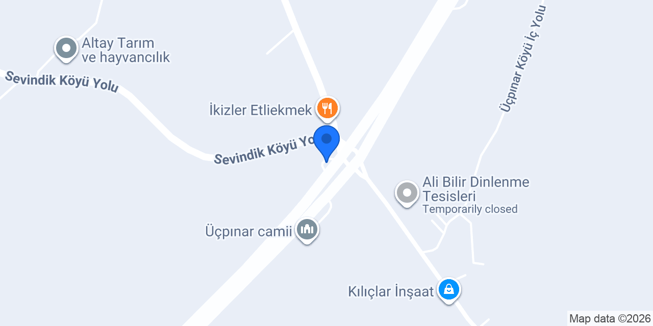 Candarlı harfiyat konumu