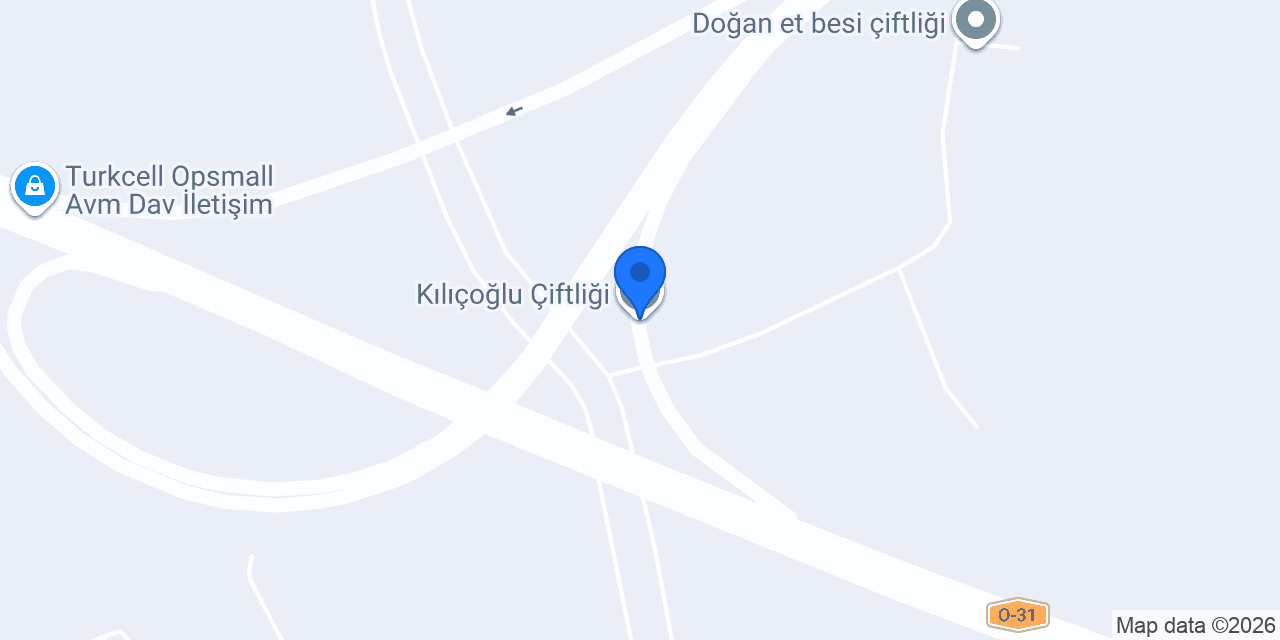 Kılıçoğlu Çiftliği konumu