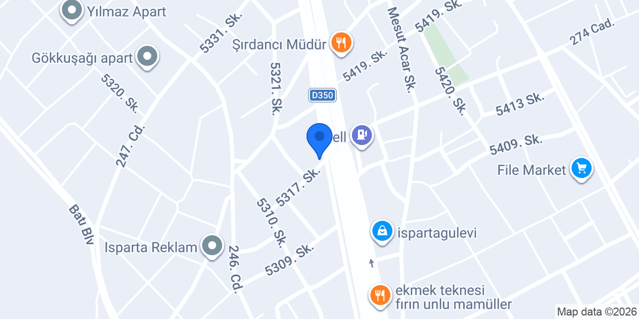 Akdeniz Medikal konumu