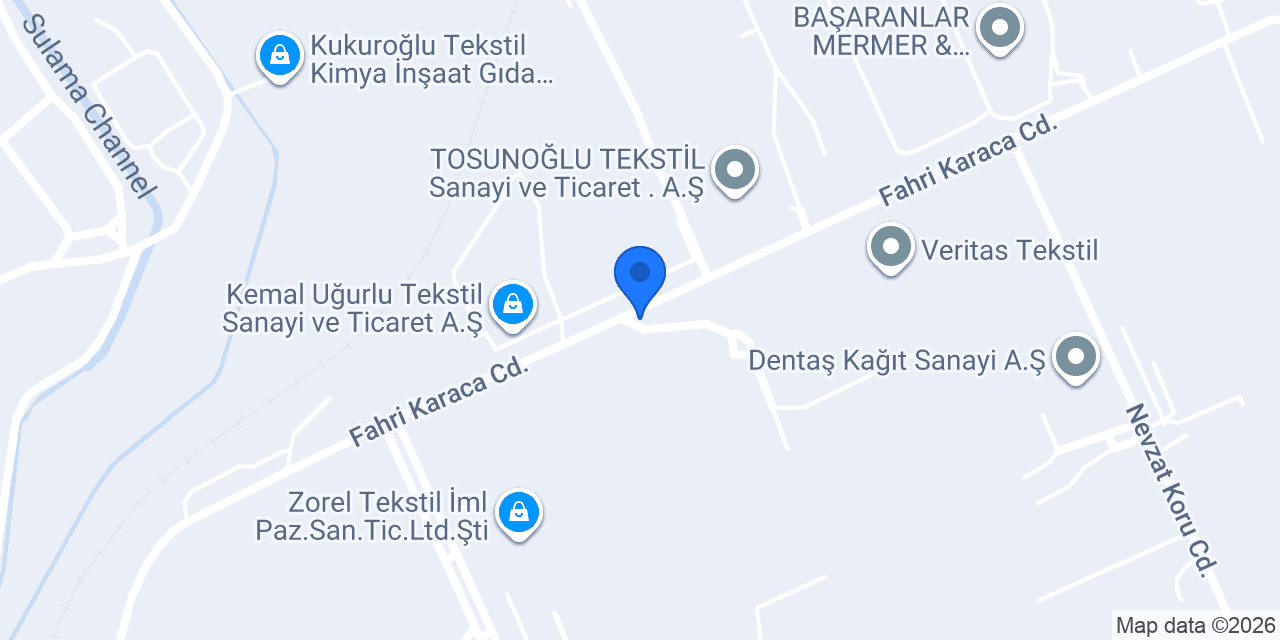 Karabulut Tekstil San. Tic. A.Ş konumu
