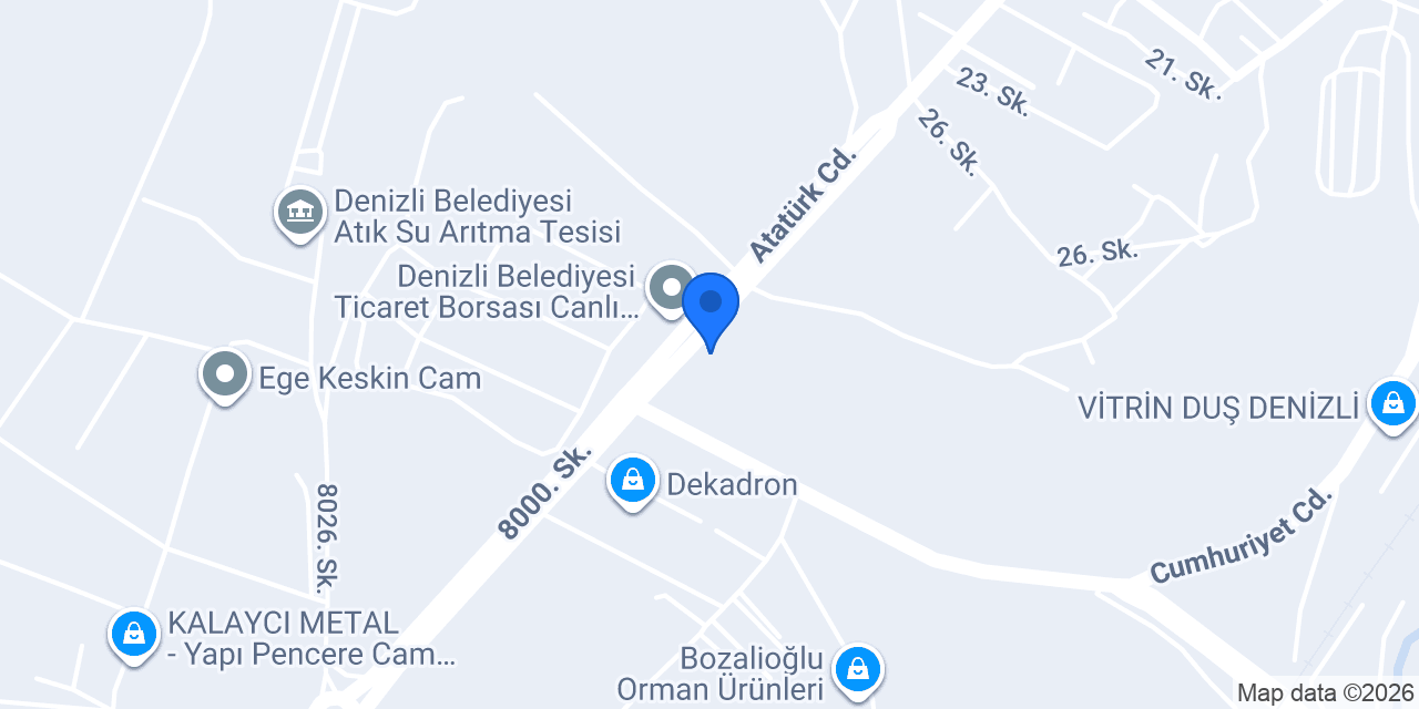 GM Seramik konumu