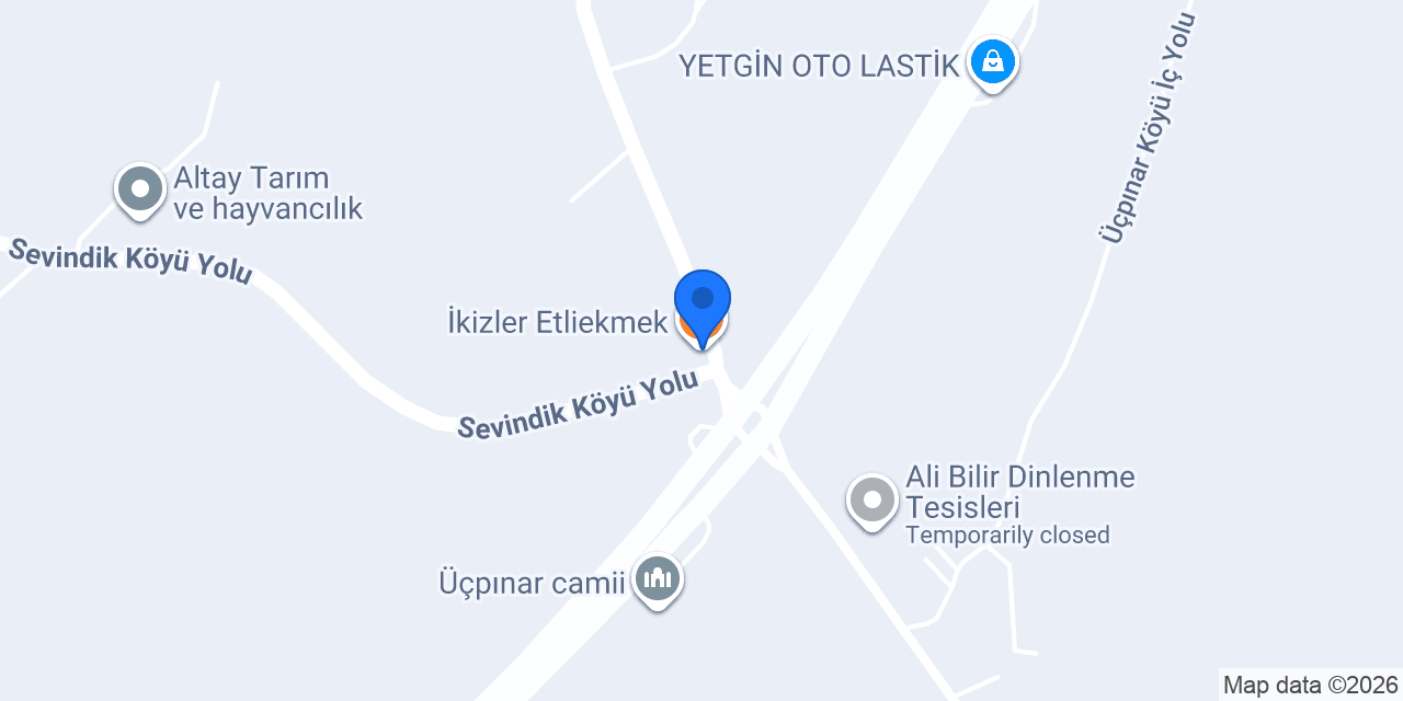 İkizler Etliekmek konumu