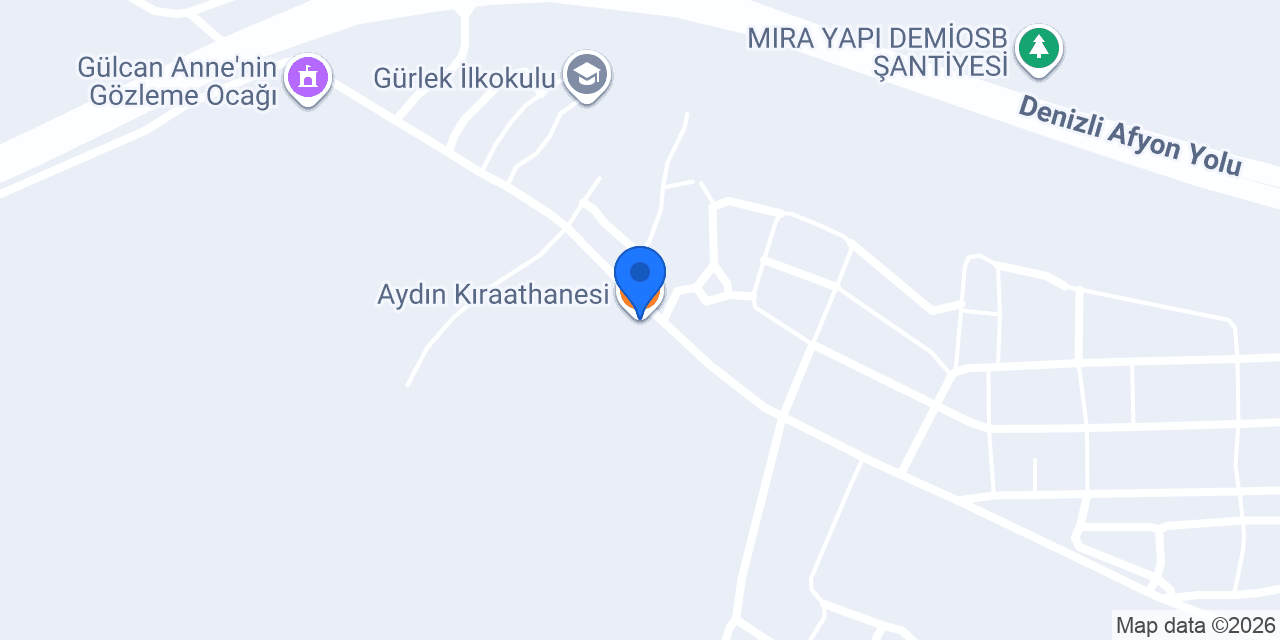Aydın Kıraathanesi konumu