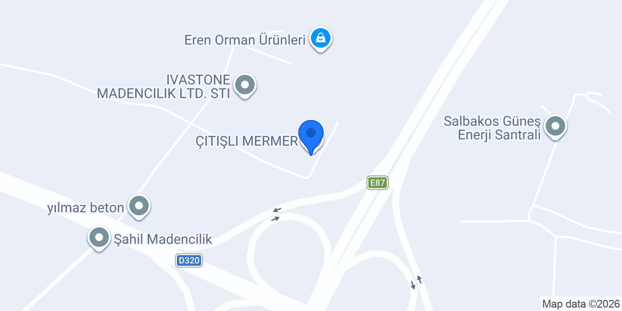 ÇITIŞLI MERMER konumu