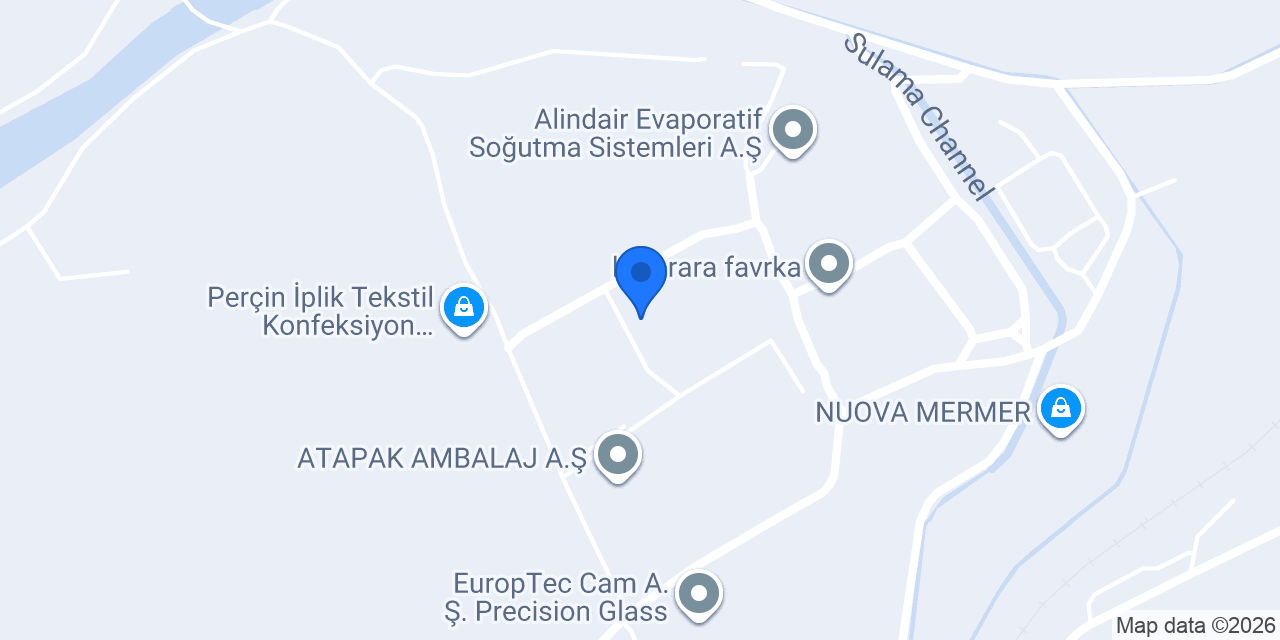 BES Traverten Dünyası konumu