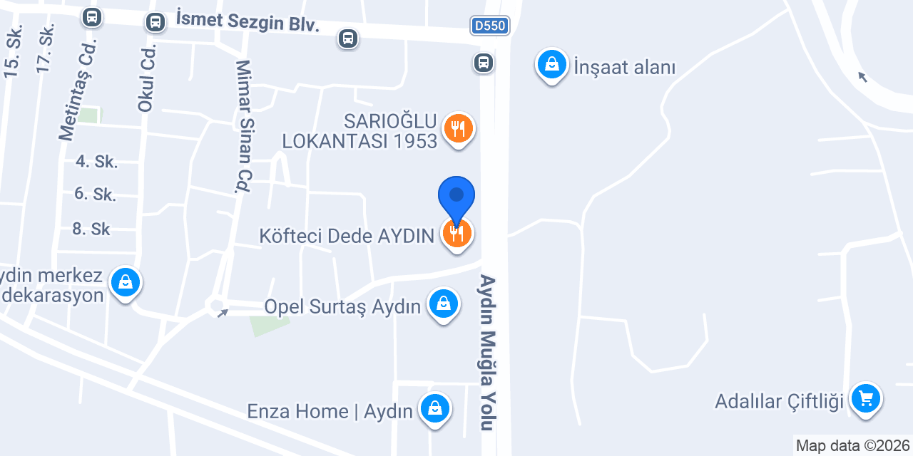 Tümev Dekor & Aydınlatma konumu