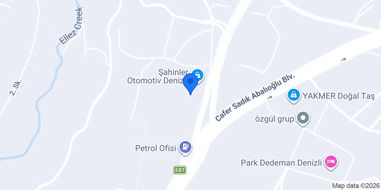 Denizli Seviye Okulları konumu