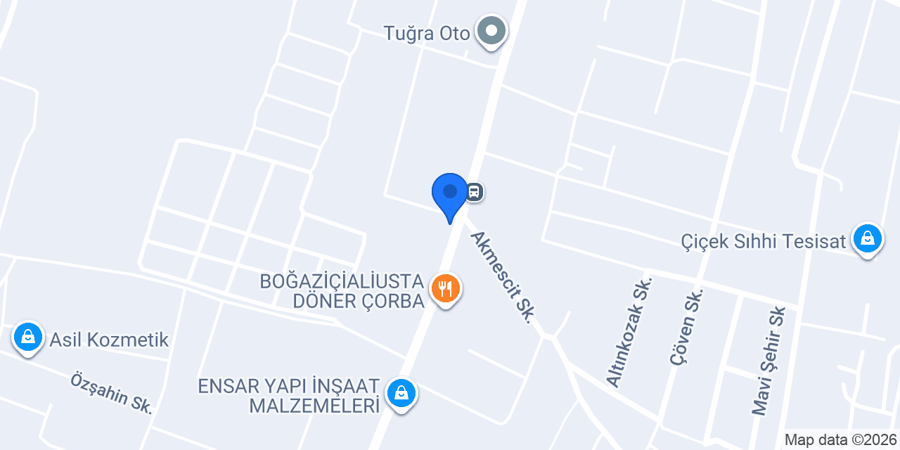 Önallar Et ve Tavuk Ürünleri konumu
