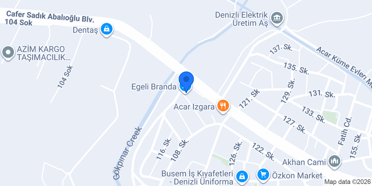 Egeli Branda konumu