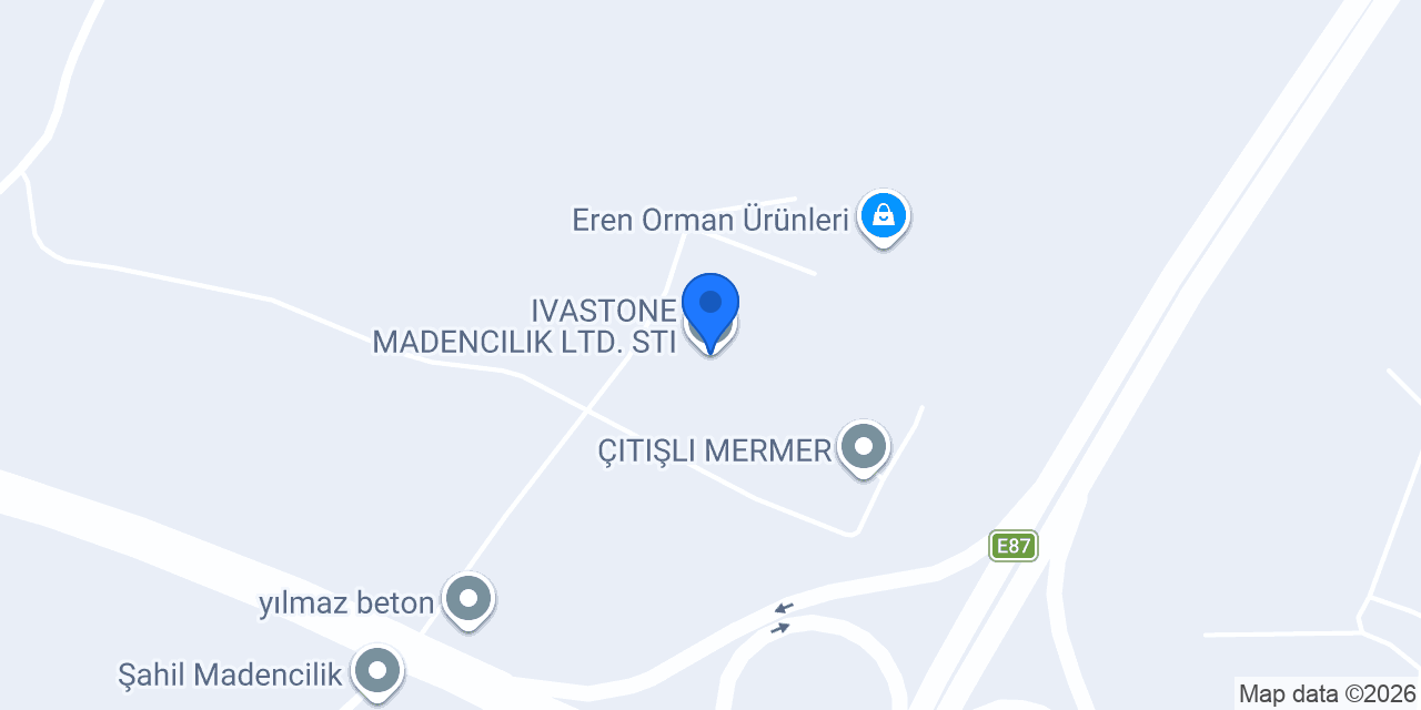 IVASTONE MADENCILIK LTD. STI. konumu