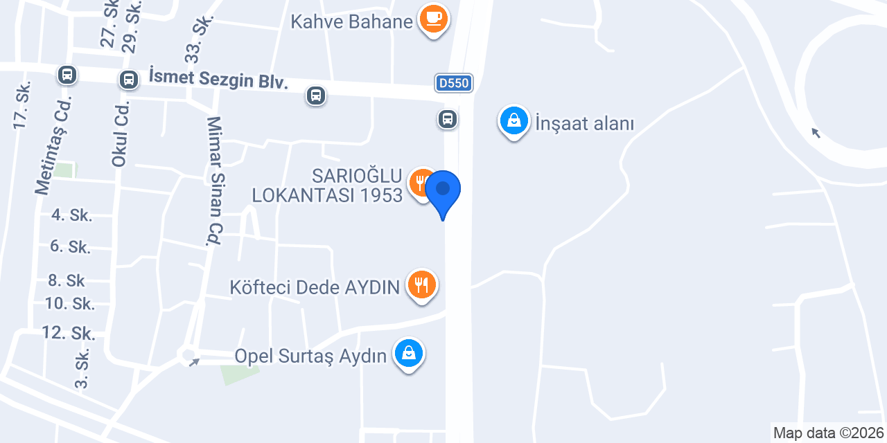Mertoğlu Et Mangal Restaurant konumu