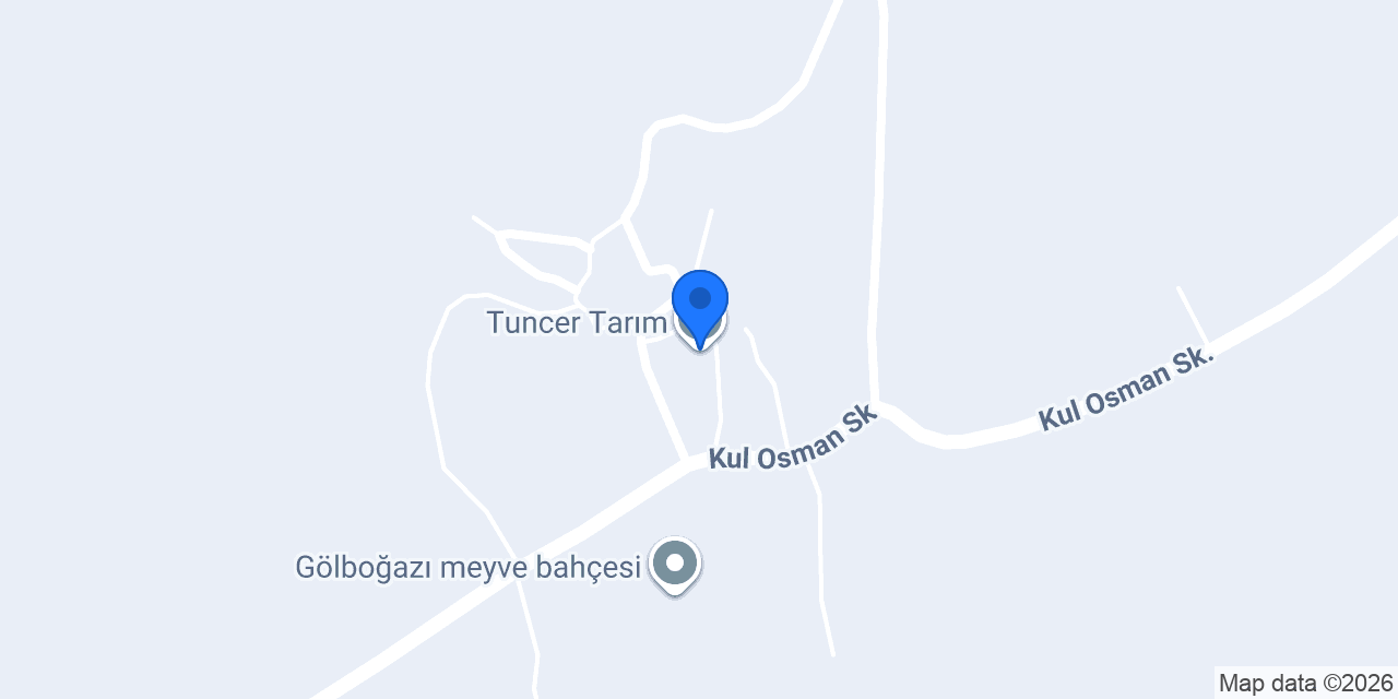 Tuncer Tarım konumu