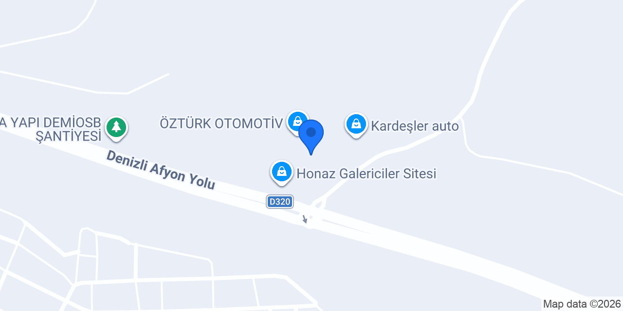 HÜR OTOMOTİV konumu