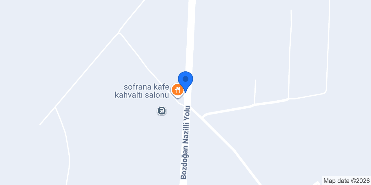 Sofrana kahvaltı salonu cafe konumu
