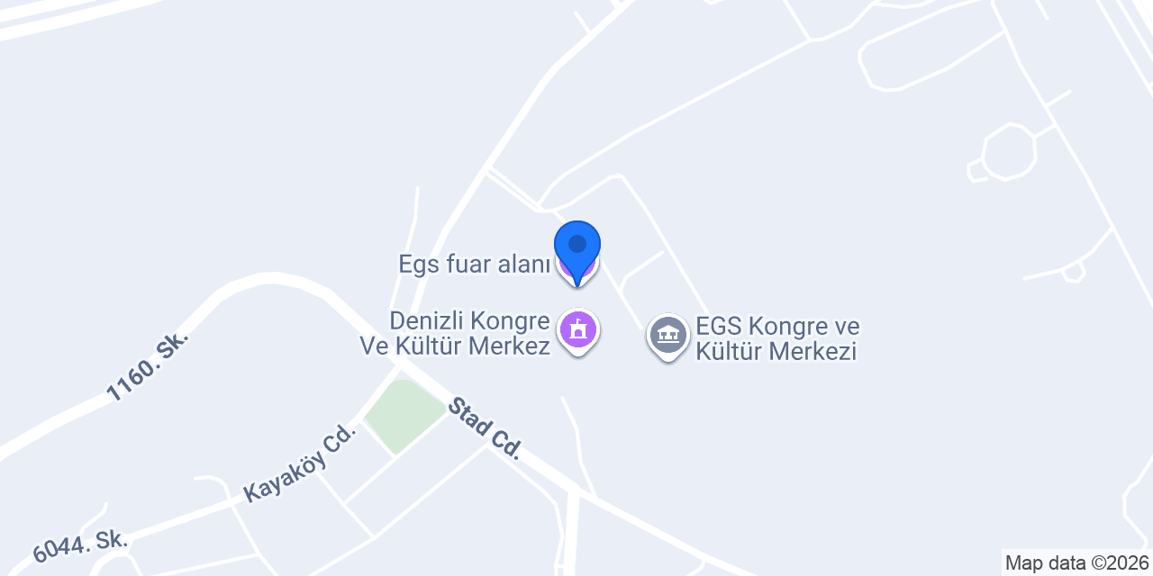 Egs fuar alanı konumu