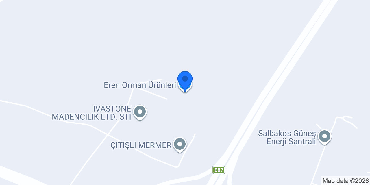 Eren Orman Ürünleri konumu