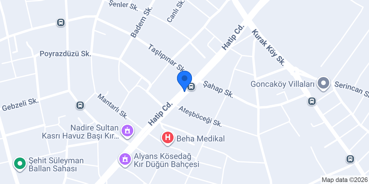 Karahüyük Un Fabrikası konumu