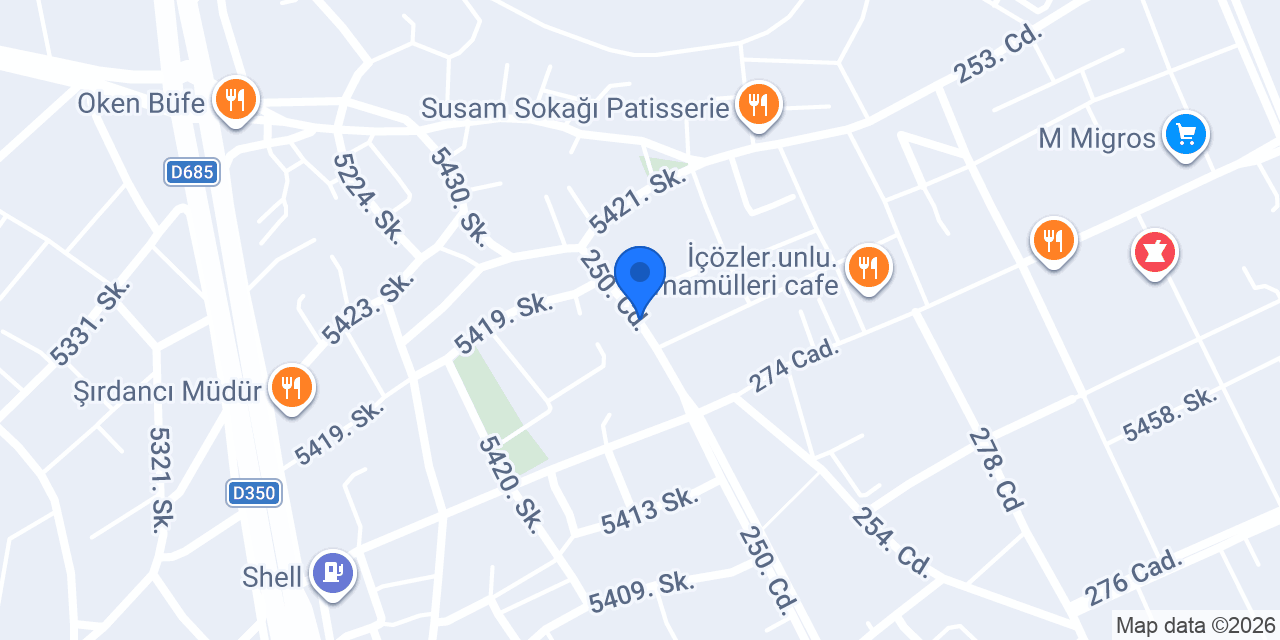 Master Pizza Usta Pide konumu