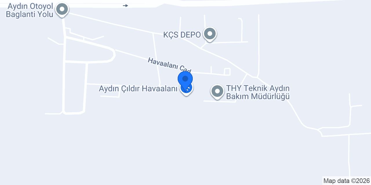 Turkish Airlines Flight Academy (TAFA) konumu