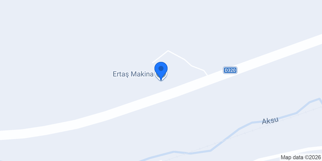 Ertaş Makina konumu