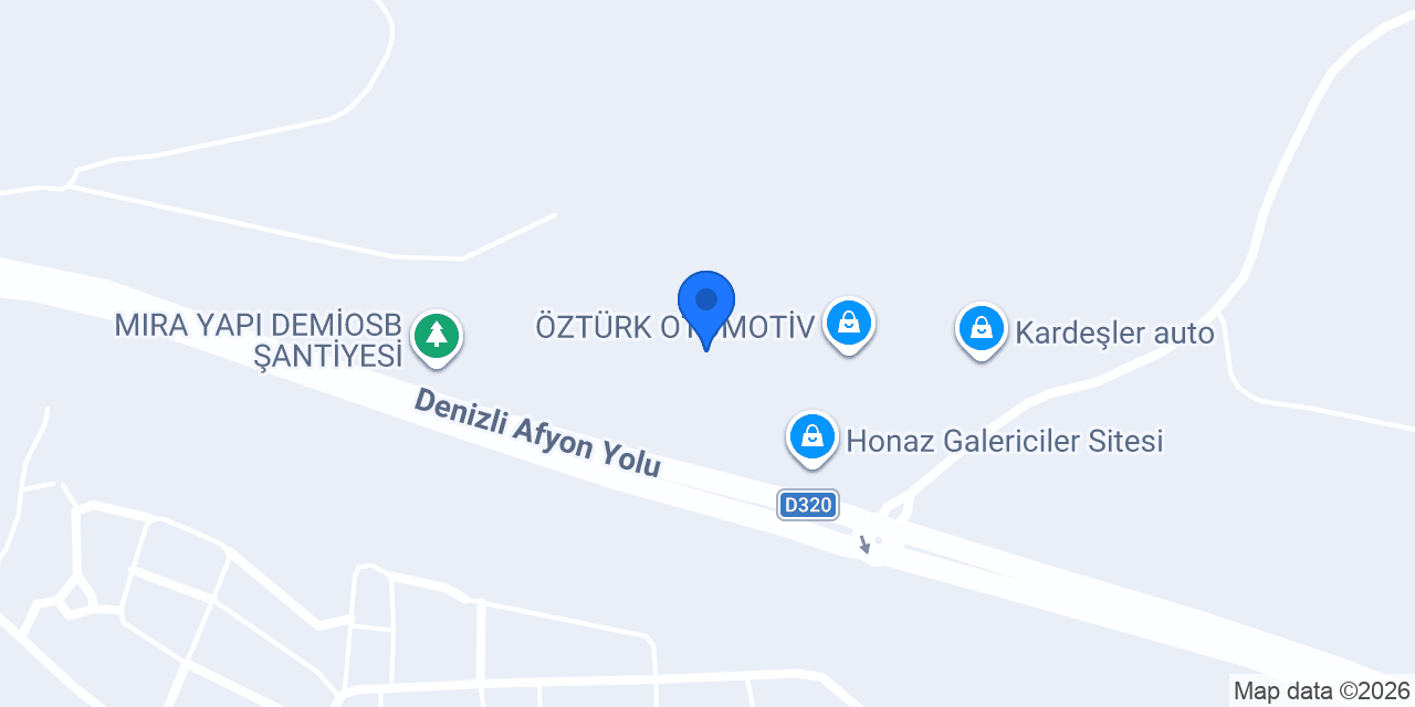 Otolog Ekspertiz Honaz konumu