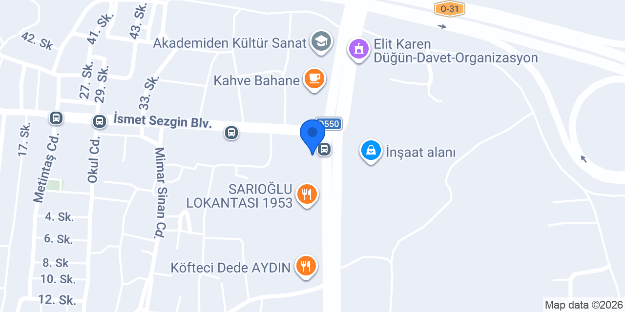 Alfemo Aydın Mağaza konumu