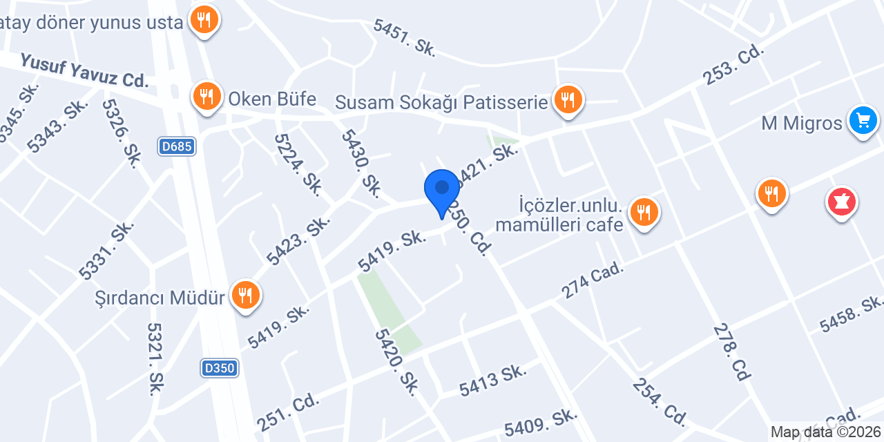 Hekimoğlu Eczanesi konumu