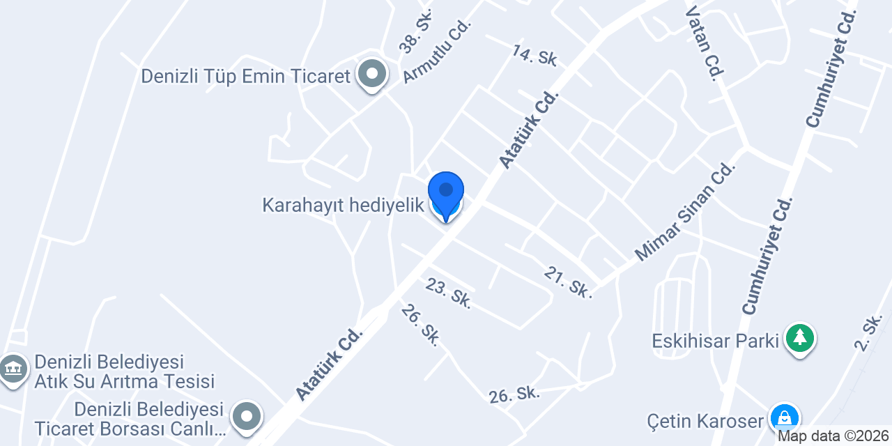 Karahayıt hediyelik konumu