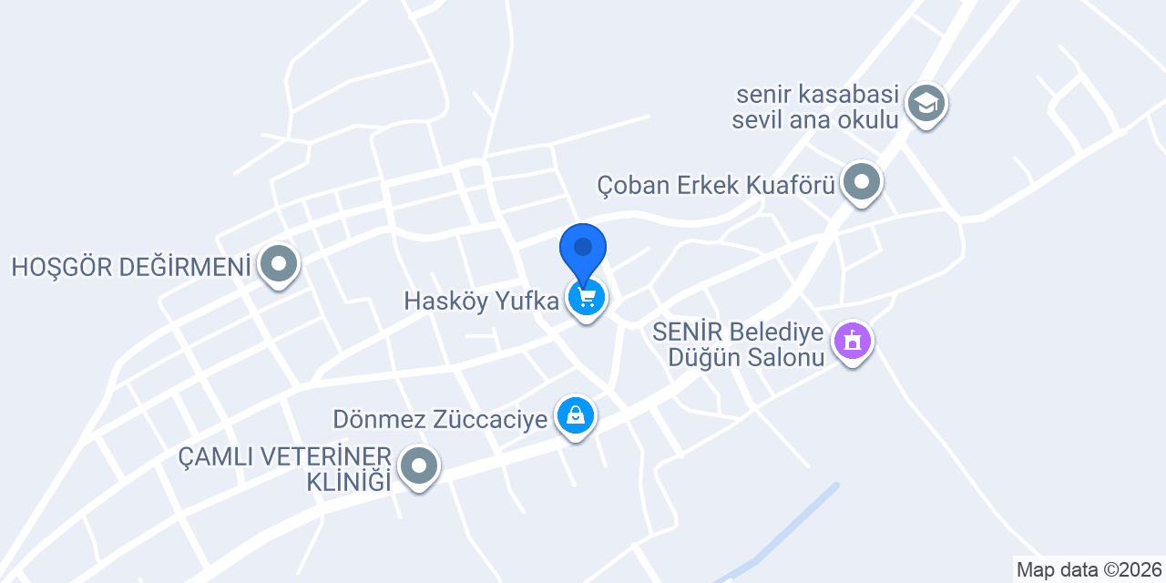 Senir Halk Kütüphanesi konumu