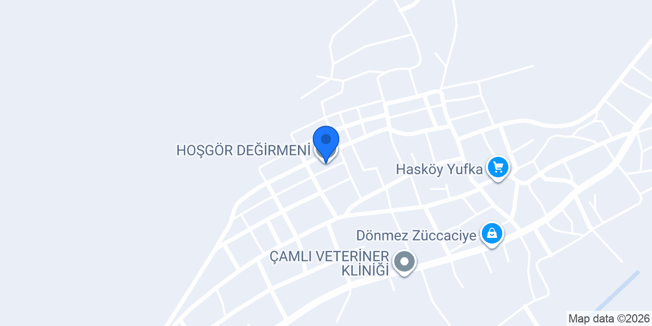 HOŞGÖR DEĞİRMENİ konumu