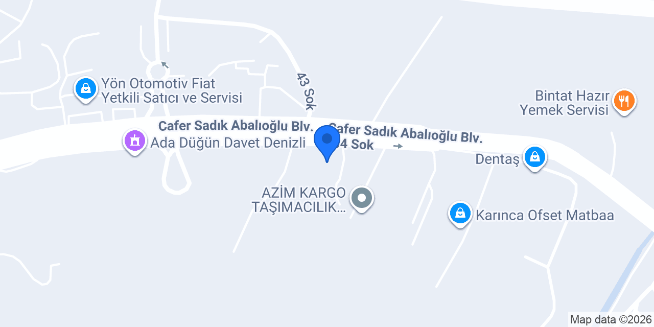 Patak Tekstil SAN. ve TİC. LTD. ŞTİ. konumu