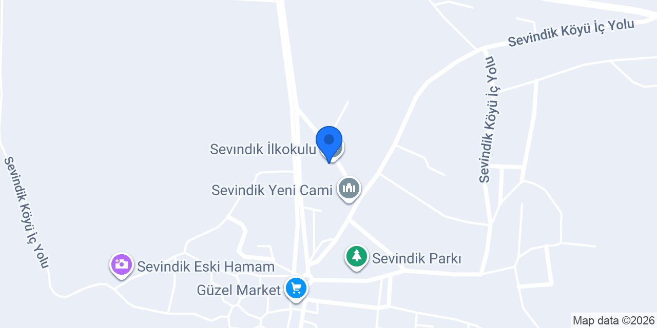 Sevındık İlkokulu konumu