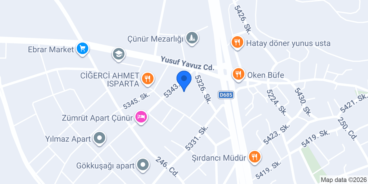 AYIŞIĞI CAFE &BİSTRO konumu