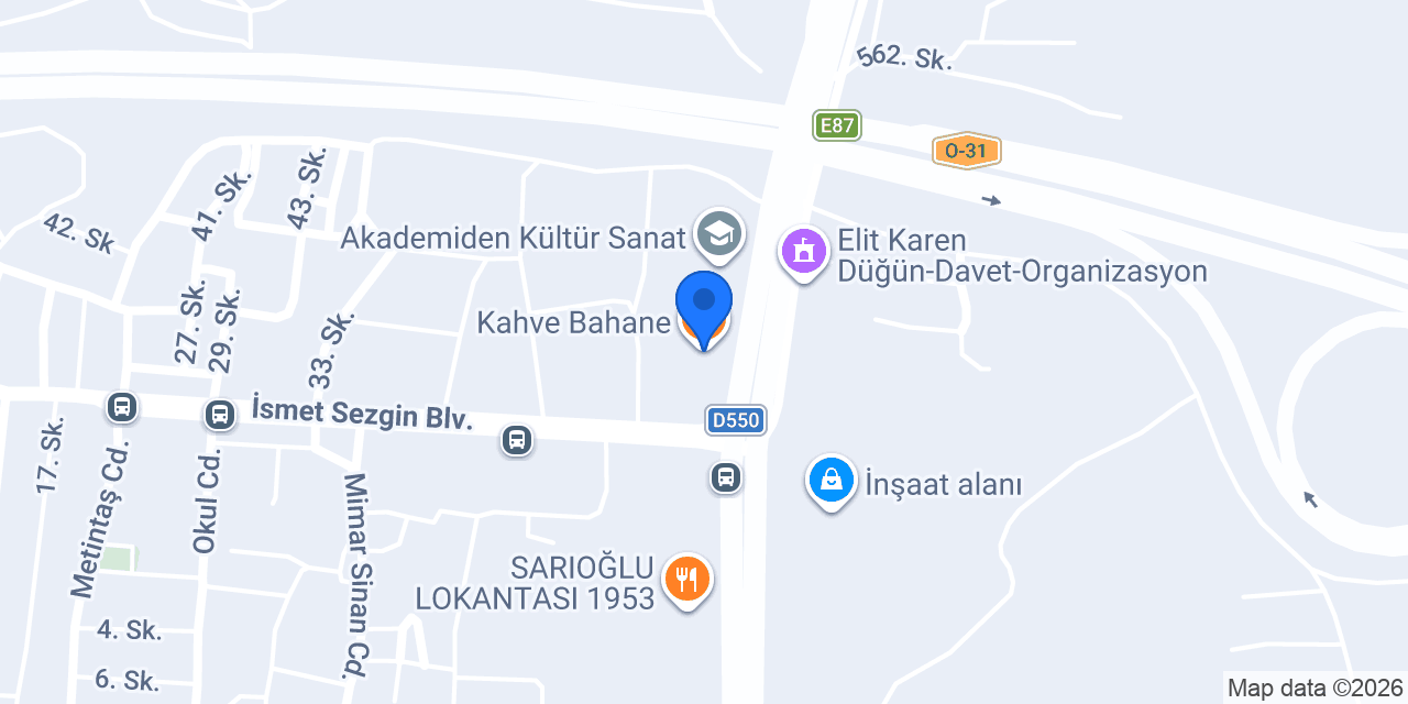 Kahve Bahane konumu