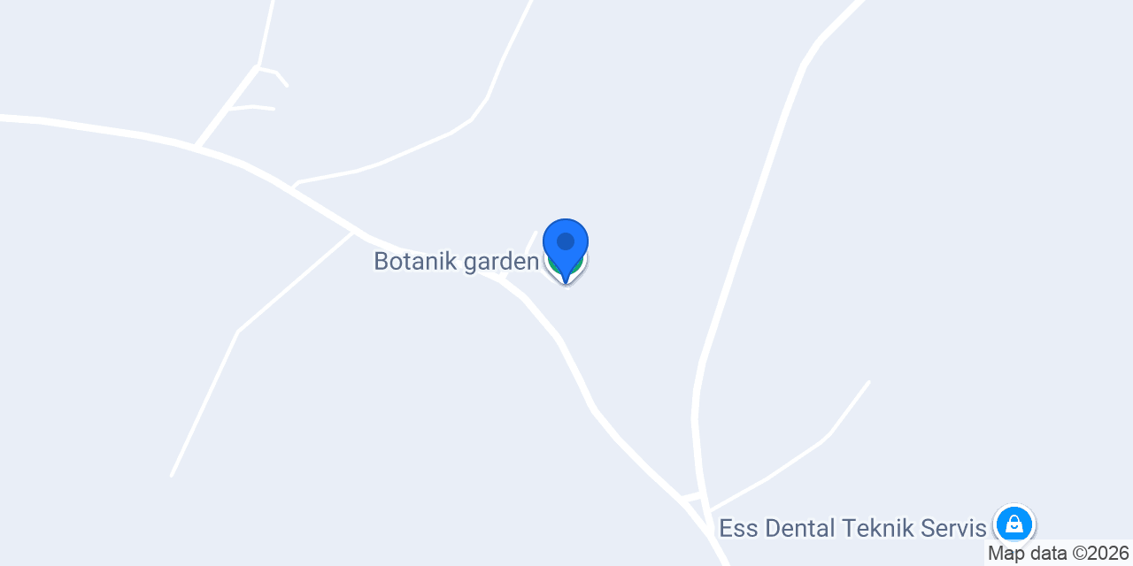 Botanik garden konumu