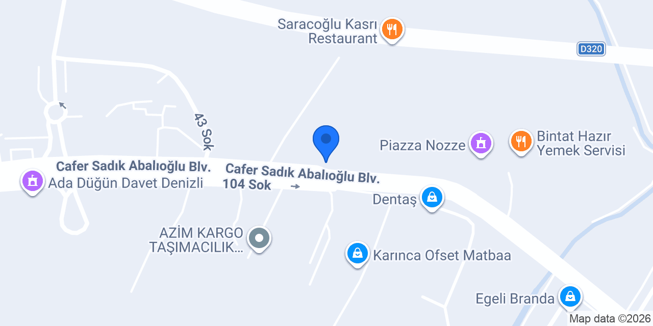 Efe Havlu Dokuma konumu