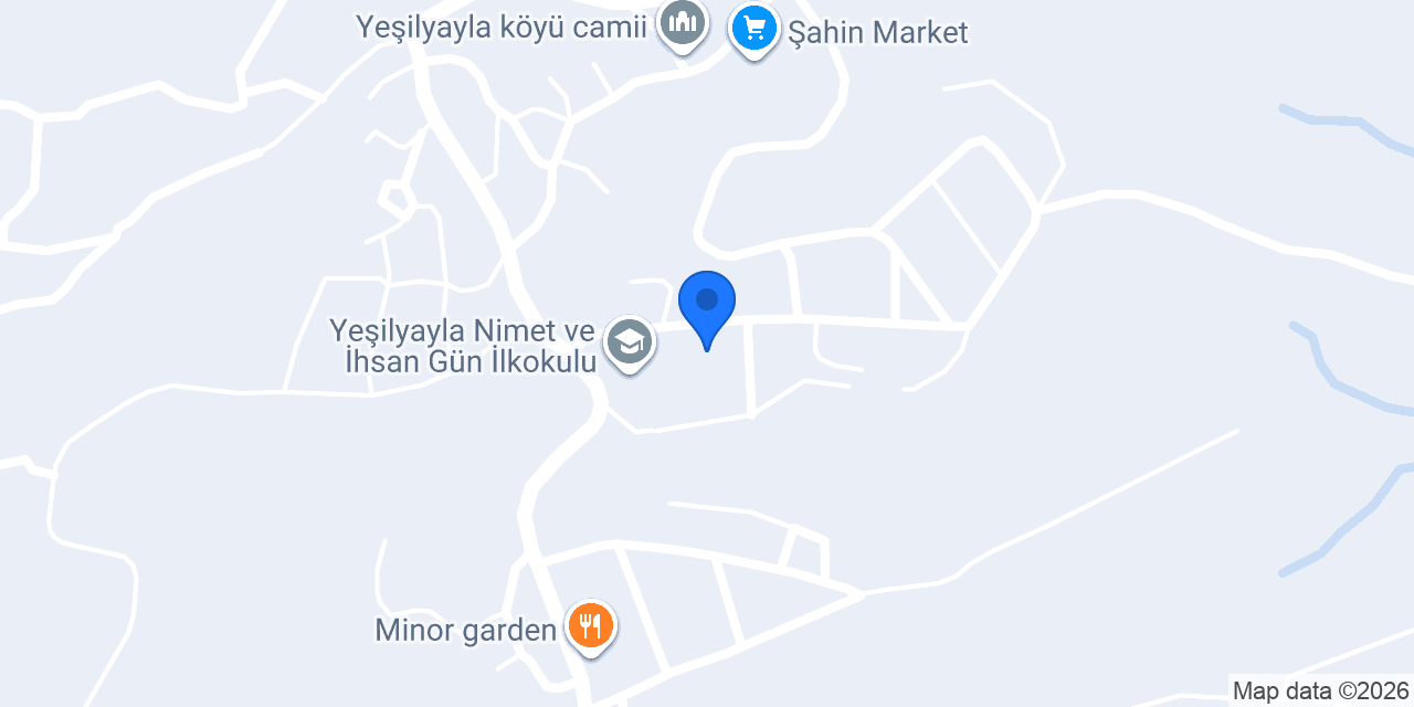 Kocahmet süt ürünleri konumu
