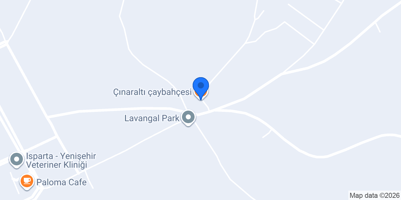 Çınaraltı çaybahçesi konumu