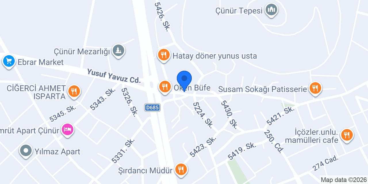 A D Kuaför konumu