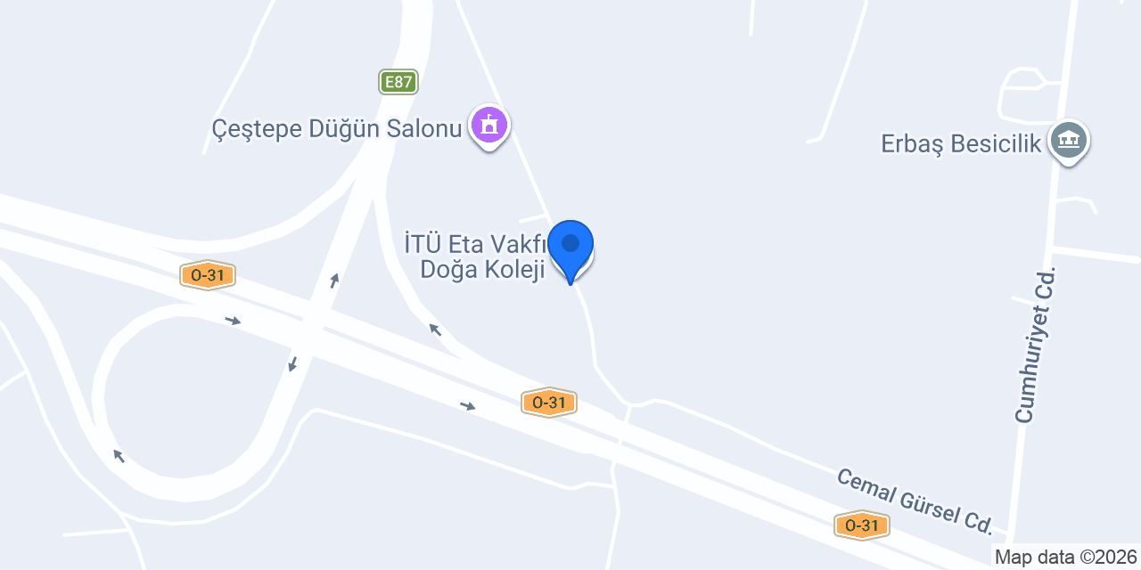 MBA Okulları Aydın Kampüsü konumu