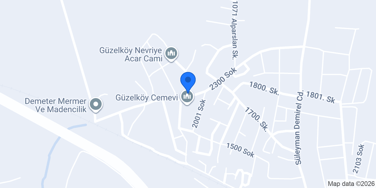AK Halı Yıkama Denizli konumu