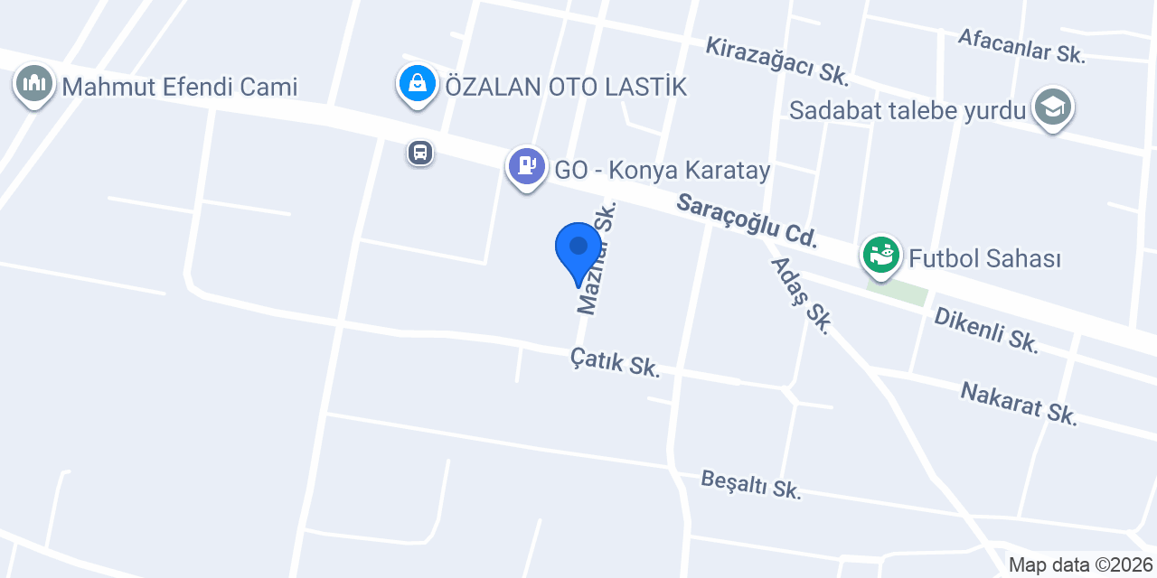 Özel Yonca Engelli Bakım Merkezi konumu