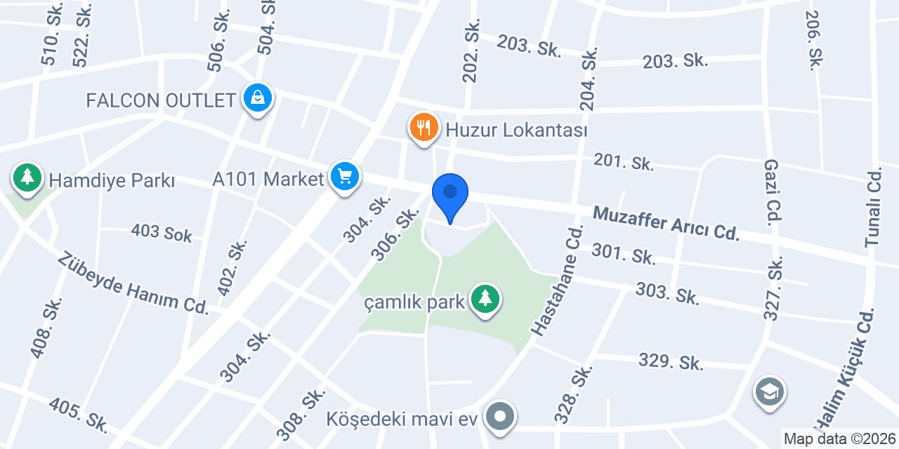 Bozkurt Belediyesi konumu