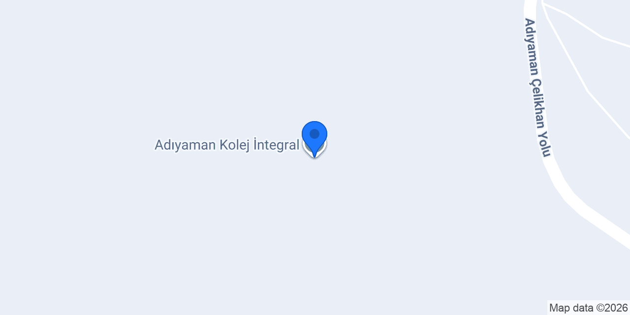 Adıyaman Kolej İntegral konumu