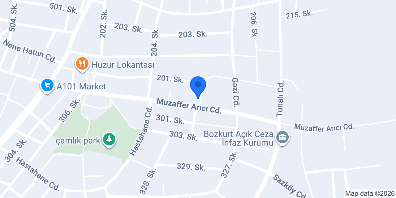 Efe Motor Garaj konumu