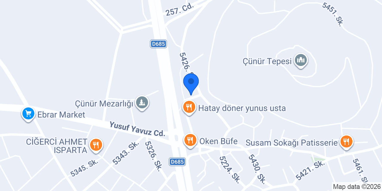 Gürdal Eczanesi konumu