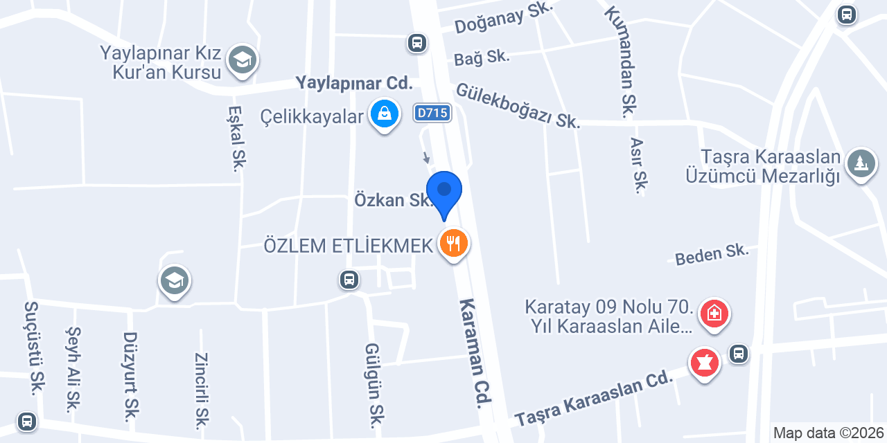Demka insaaat hırdavat konumu