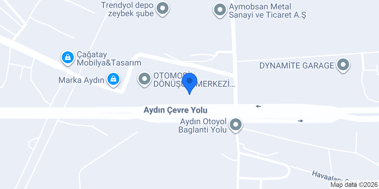 FK OTOMOTİV konumu