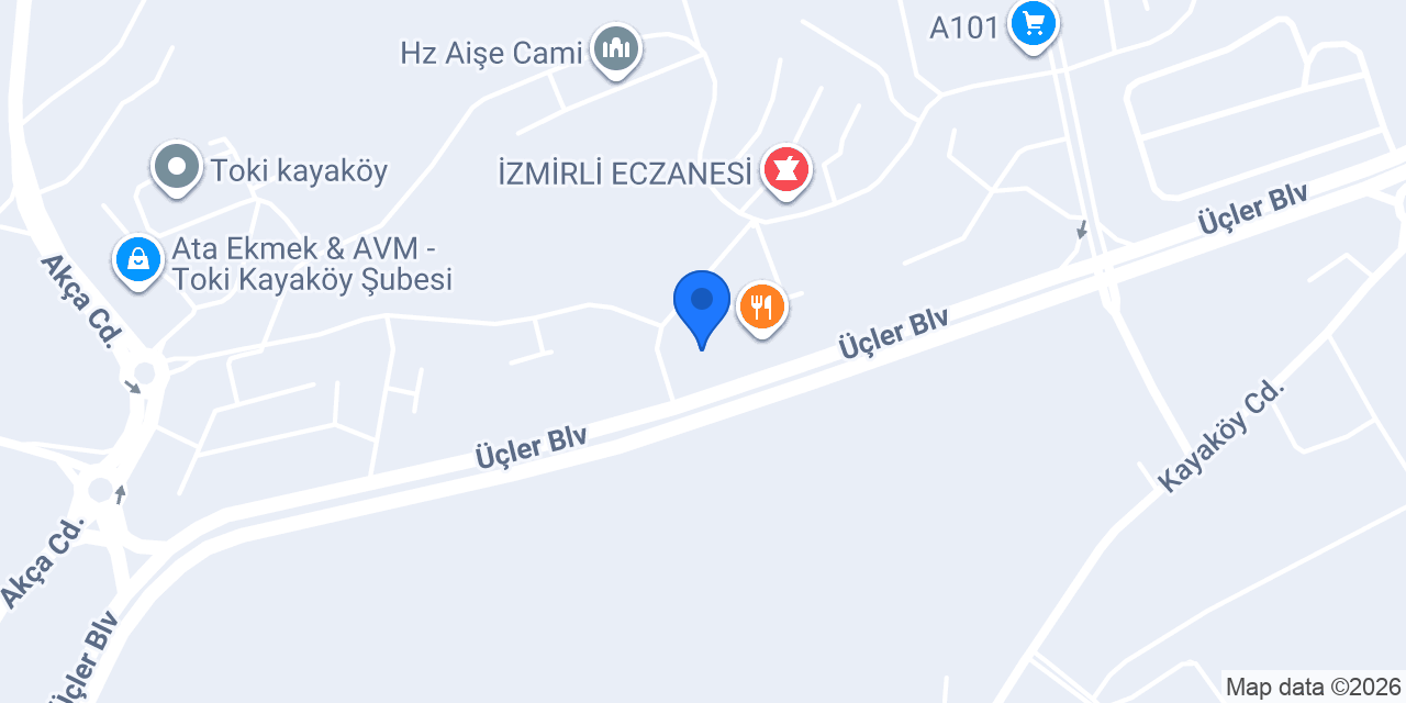 Üçler Yapı Elektrik Hırdavat konumu