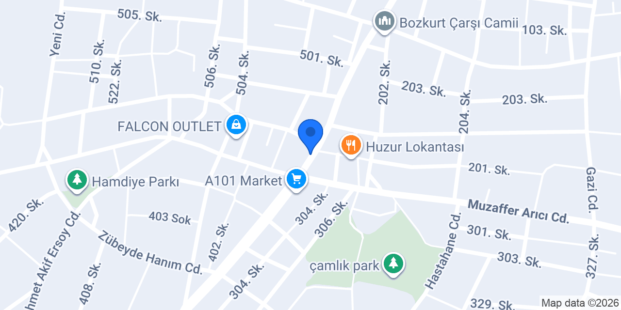BOZKURT BÖREK Unlu Mamulleri konumu